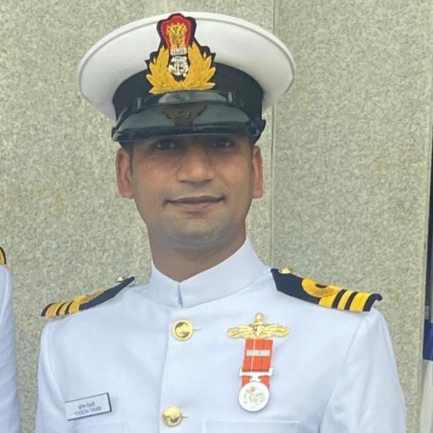 Late Lft. Cmdr. Yogesh Tiwari